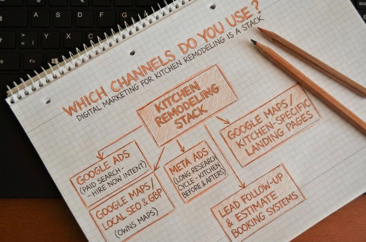 Marketing channels for kitchen remodelers